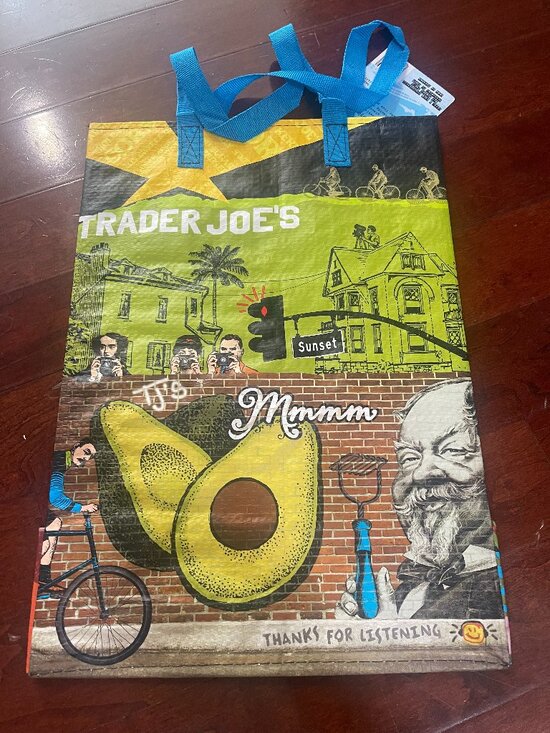 Trader Joe'S Handbags - Trader Joe's 2017 California Santa Monica Reusable Bag NWT